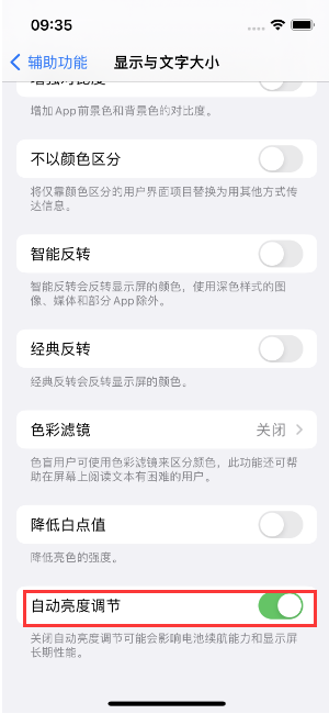 东郊镇苹果15维修店分享iPhone 15 Pro系列屏幕亮度 